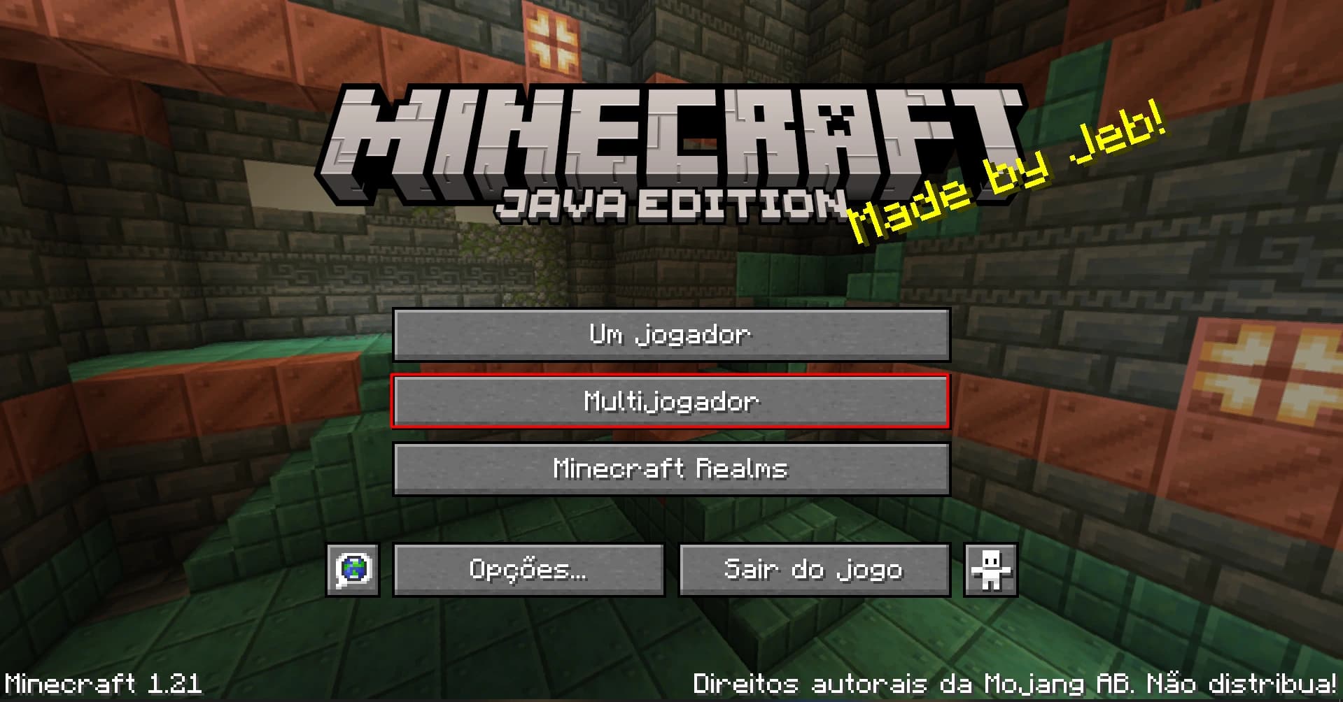 Clique em Multijogador